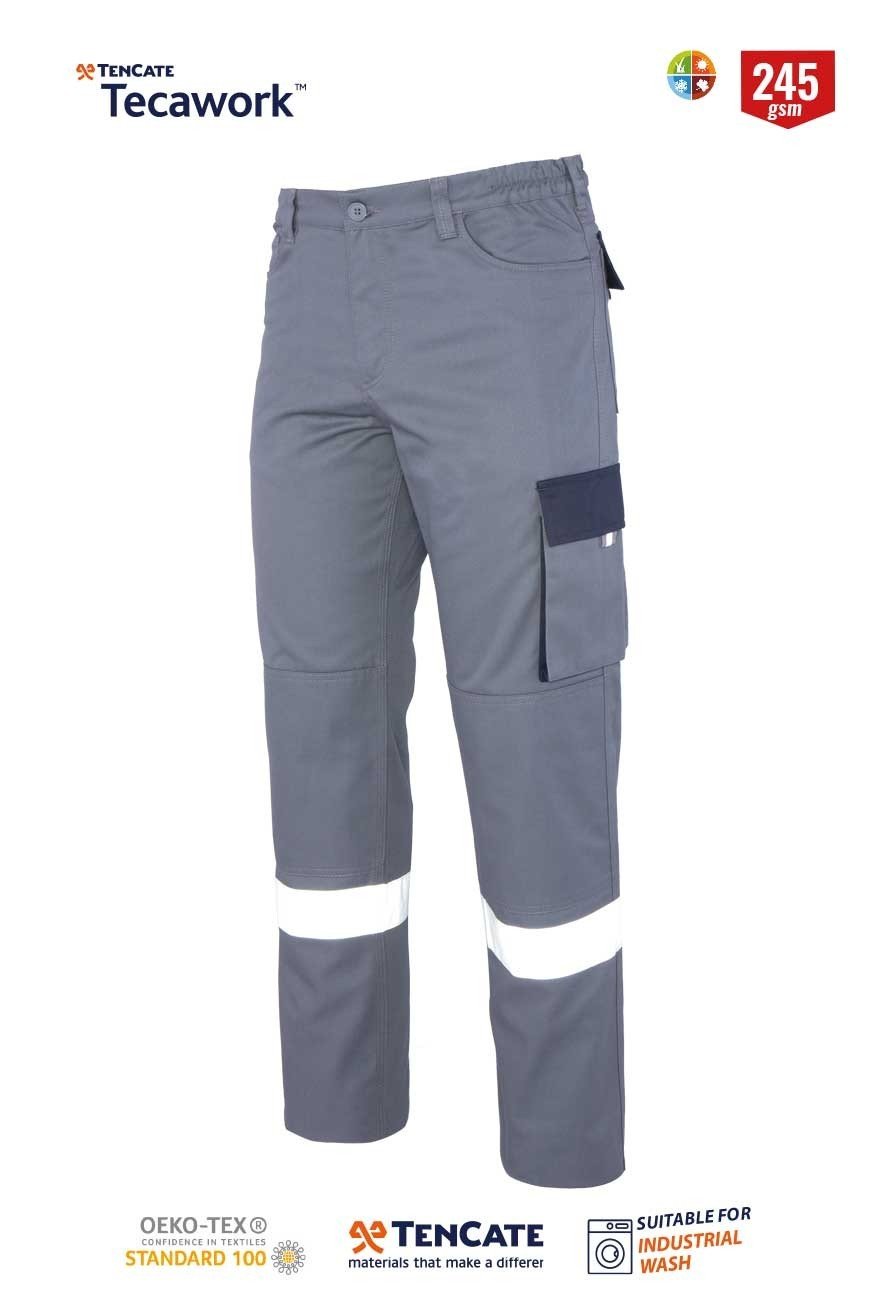 Palmira Plus Teknik İş Pantolonu Gri - 3XL / 60-62