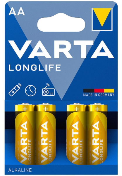 Varta 4103 Longlife Alkalin Aaa İnce Kalem Pil 2'li Paket