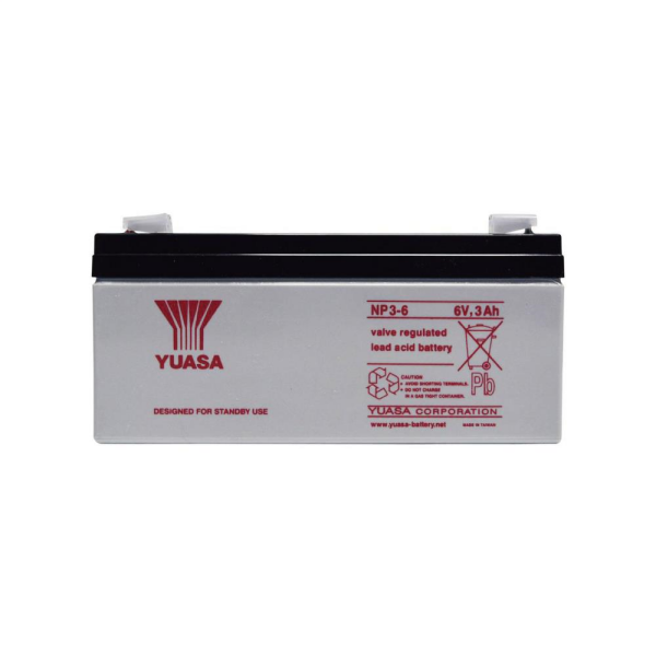 Yuasa NP 3-6 6V 3Ah Bakımsız Kuru Akü