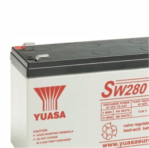 Yuasa SW280 12V 7.5Ah Bakımsız Kuru Akü