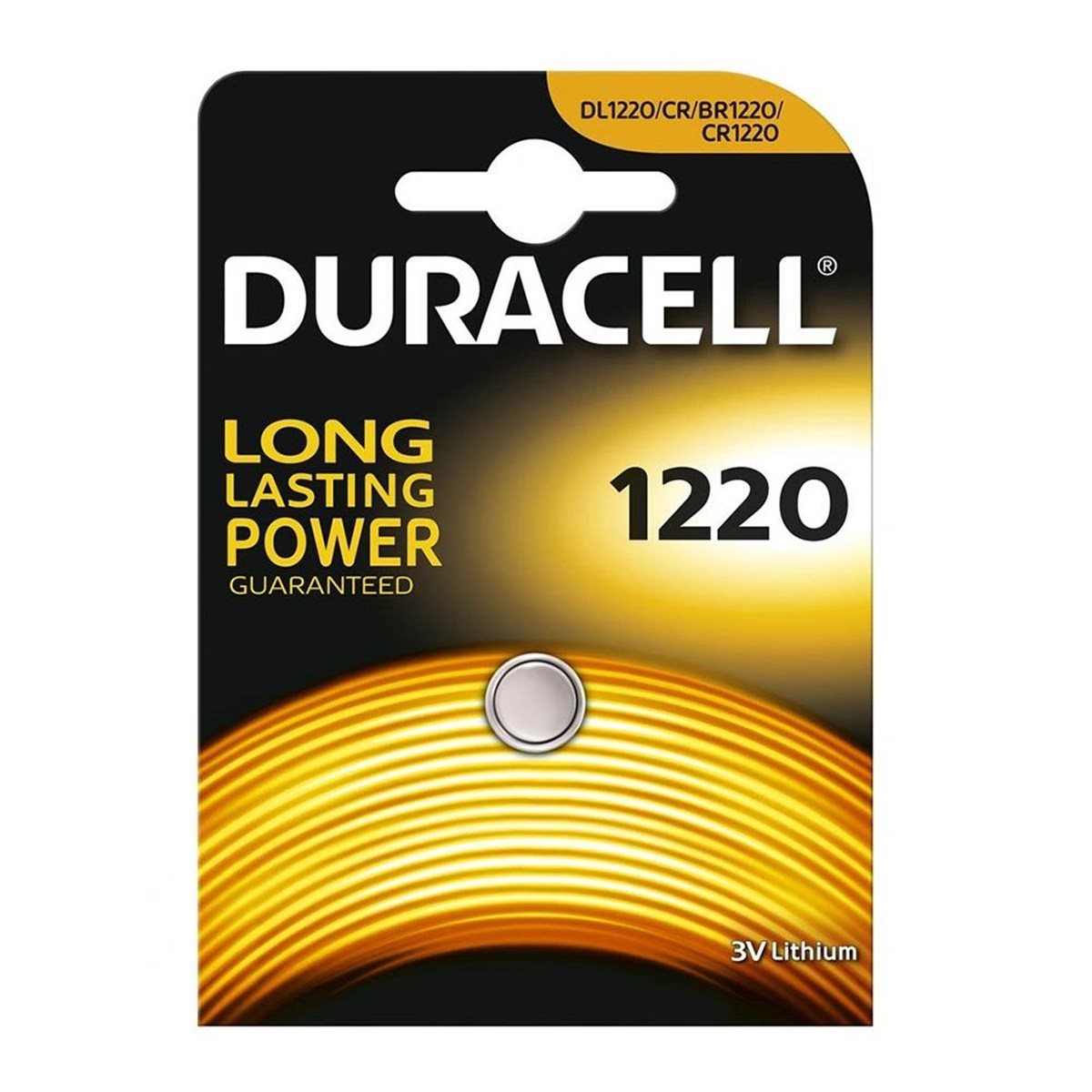 Duracell CR1220 3V Lityum Pil