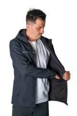 Softshell Kapşonlu Mont