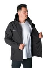 Softshell Kapşonlu Mont
