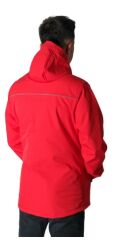 Softshell Kapşonlu Mont Kırmızı - XL