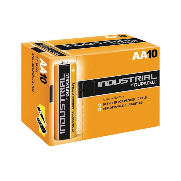 Duracell Industrial AA Alkalin Kalem Pil 10'lu Paket