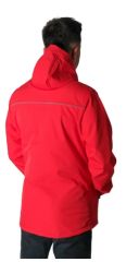 Softshell Kapşonlu Mont Kırmızı - L