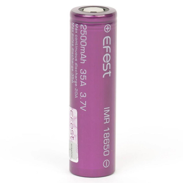 Efest IMR18650 2500mAh 35A Li-ion Pil