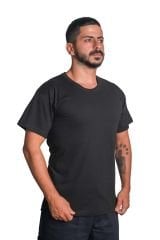 Sıfır Yaka Süprem Tshirt Lacivert - S