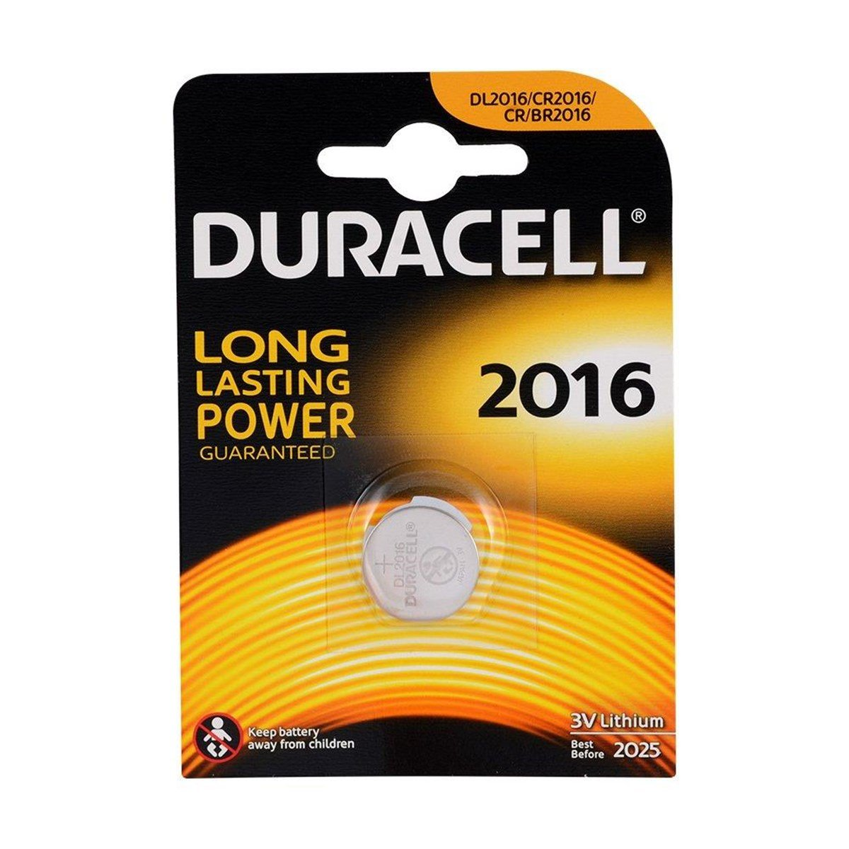Duracell CR2016 3V Lithium Pil