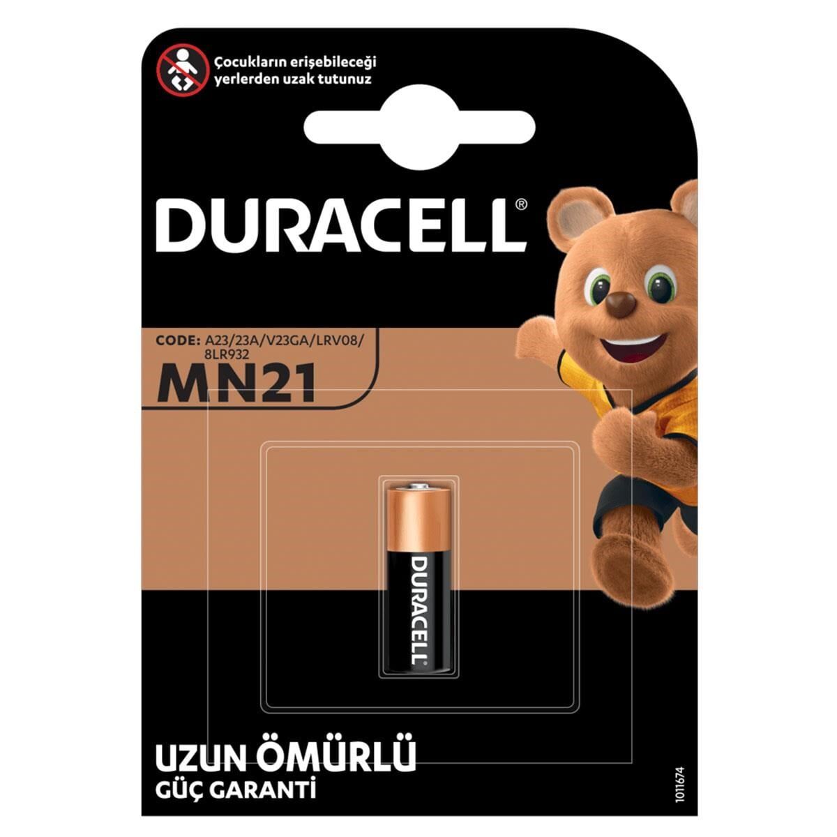 Duracell MN21 12V Kumanda Pili