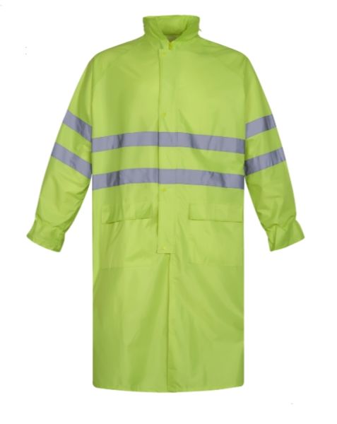 Izrasa SJ04 Reflektörlü İmperteks Yağmurluk Sarı - 2XL