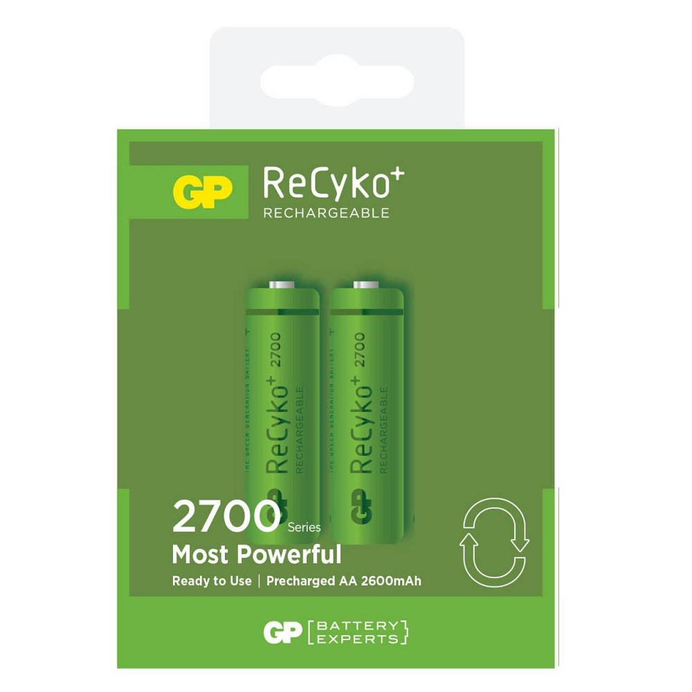 GP ReCyko (HAZIR ŞARJLI Pil) Ni-Mh AA 2700 Serisi