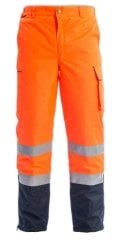 Olympus Yüksek Görünürlüklü İş Pantolonu Turuncu - 2XL / 56-58