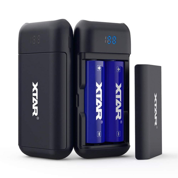 Xtar PB2 Powerbank ve Pil Şarj Cihazı