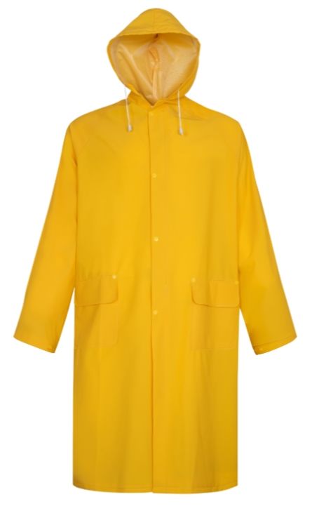 Izrasa NM05 Astarlı Pvc Yağmurluk Sarı - 2XL