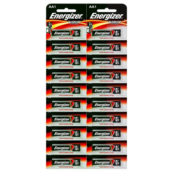 Energizer Alkaline Power AA Kalem Pil 20'li Paket