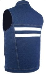 Sona Denim Kapitoneli Yelek