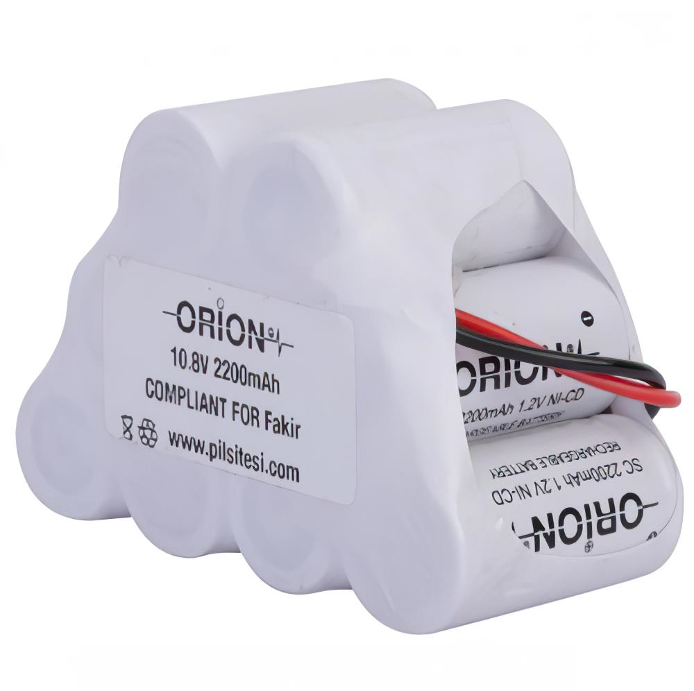 Fakir RCT108 Turbo Serisi Uyumlu Orion 10.8v 2200mAh Şarjlı Süpürge Pili