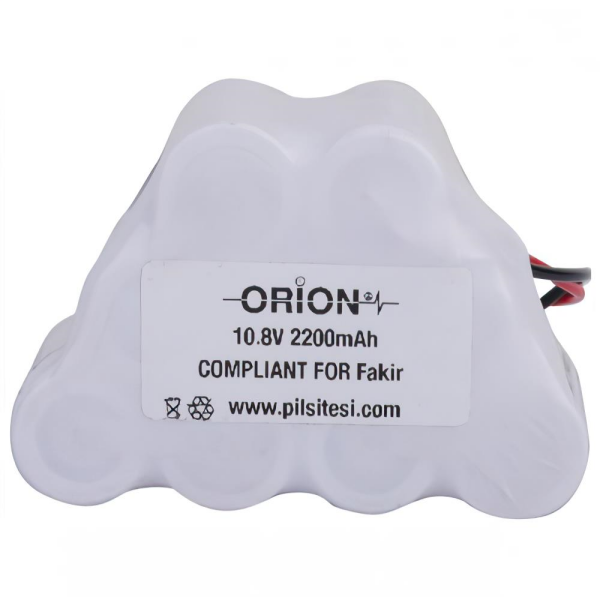 Fakir RCT109 Uyumlu Orion 10.8v 2200mAh Şarjlı Süpürge Pili