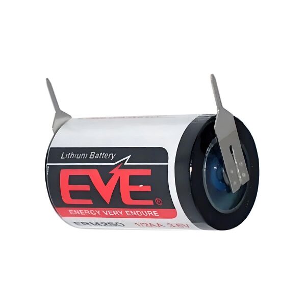 Eve ER14250 3.6V 1/2 AA Kısa Lityum Pil 2 Ayaklı