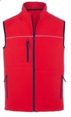 Softshell Outdoor Yelek XL - Kırmızı