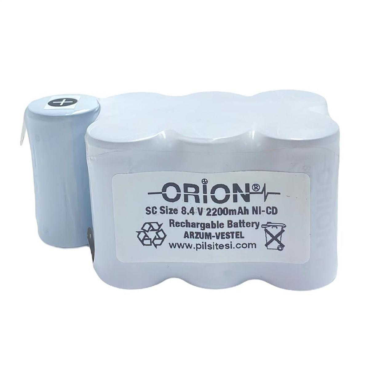 Arzum Uyumlu ORION 8.4v 2200mAh Şarjlı Süpürge Pili