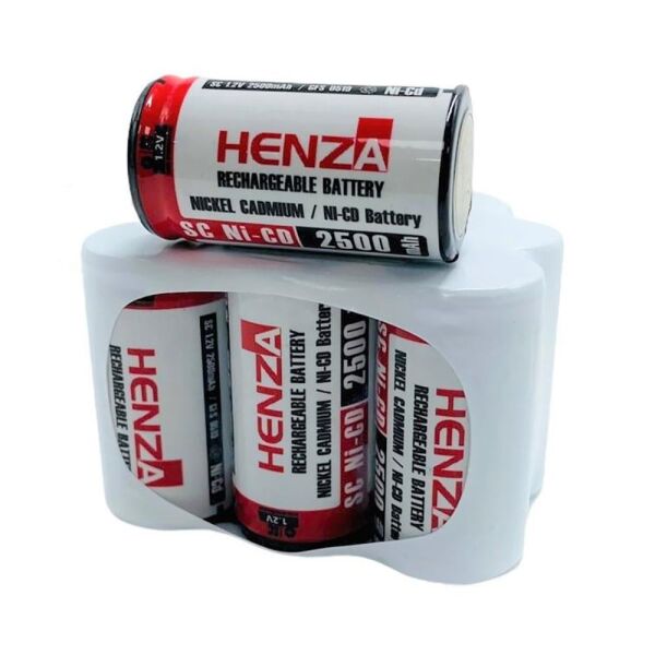 Arzum Eterno Serisi Uyumlu HENZA 9.6v 2500mAh Şarjlı Süpürge Pili