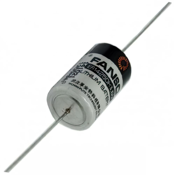 Fanso ER14250H Axial 3.6V 1/2AA Kısa Lityum Pil