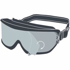 Delta Plus Galeras Polikarbonat Goggle Tipi Maskeli Gözlük