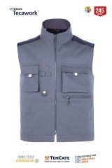 Palmira Plus Yelek Gri - L