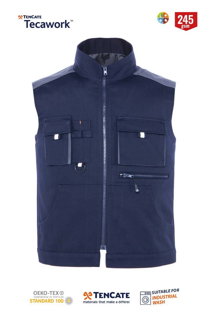 Palmira Plus Yelek Lacivert - 3XL