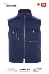 Palmira Plus Yelek Lacivert - 3XL