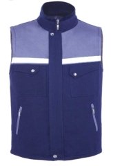 Robalı İş Yeleği Lacivert / Gri - XL