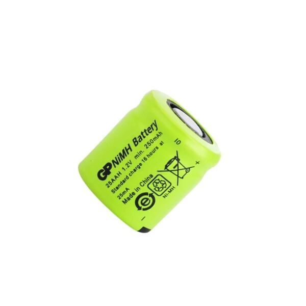 GP 25AAh 1.2V 250 Mh 1/3AA Şarj Edilebilir Pil
