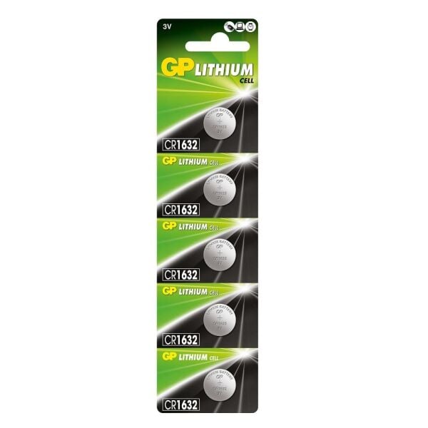 GP CR1632 3V Lityum Pil 5'li Paket