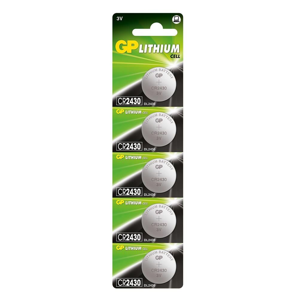 GP CR2430  3V Lityum Pil 5'li Paket