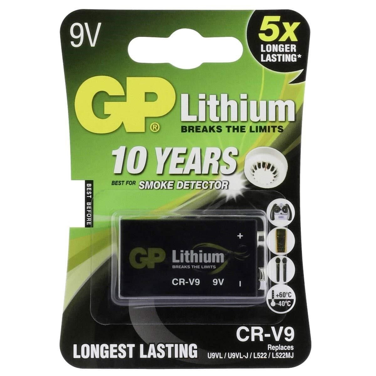 GP CRV9 9V Lityum Pil