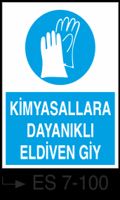 El Koruma Ve Eldiven Levhaları