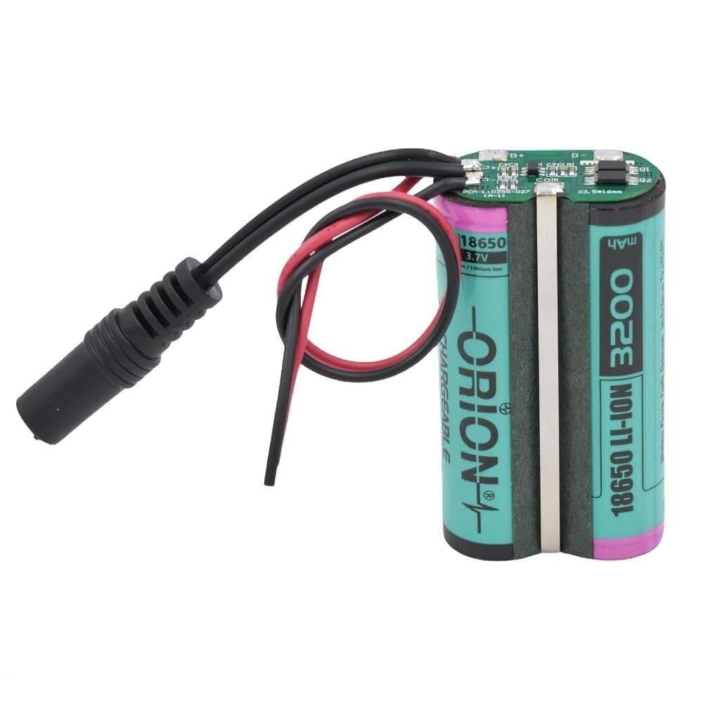 Orion 18650 7.4V 3200mAh 2S Bms Devreli Li-ion Şarj Konnektörlü Pil