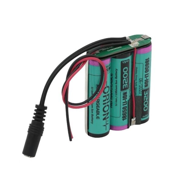 Orion 18650 11.1V 3200mAh 3S Bms Devreli Li-ion Şarj Konnektörlü Pil