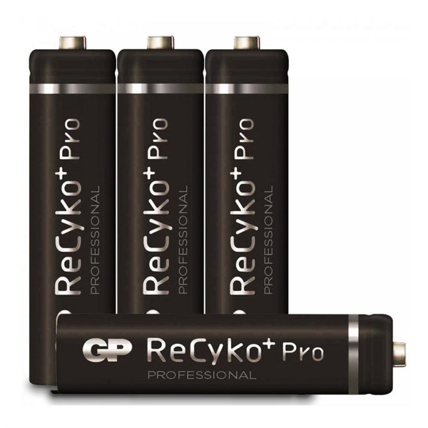 GP ReCyko Pro 800mAh AAA Şarj Edilebilir İnce Kalem Pil 4'lü Paket