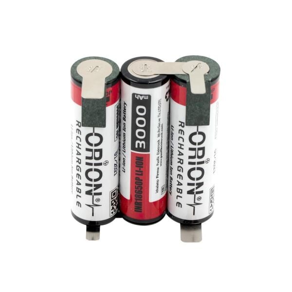Orion 18650 11.1V 3000mAh 3S Li-ion Şarjlı Matkap Pili