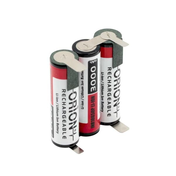 Orion 18650 11.1V 3000mAh 3S Bms Devreli Şarj Konnektörlü Matkap Pili