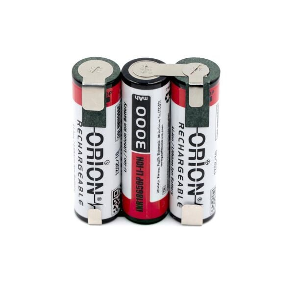 Orion 18650 11.1V 3000mAh 3S Bms Devreli Şarj Konnektörlü Matkap Pili