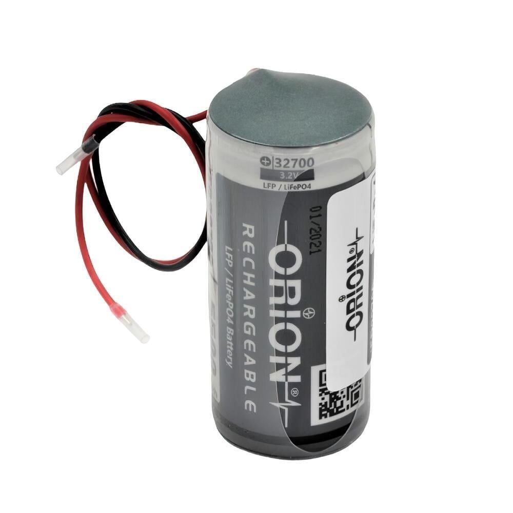 Orion LifePo4 IFR32700 3.2V 5500mAh Kablolu Şarjlı Pil