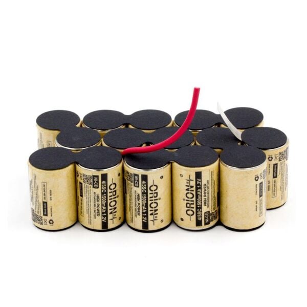 Orion 18V 1500mAh Black Dacker Uyumlu Matkap Bataryası