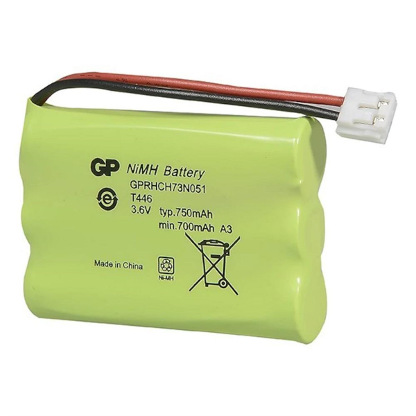 GP T446 3.6V 750mAh Şarj Edilebilir Telsiz Telefon Pili