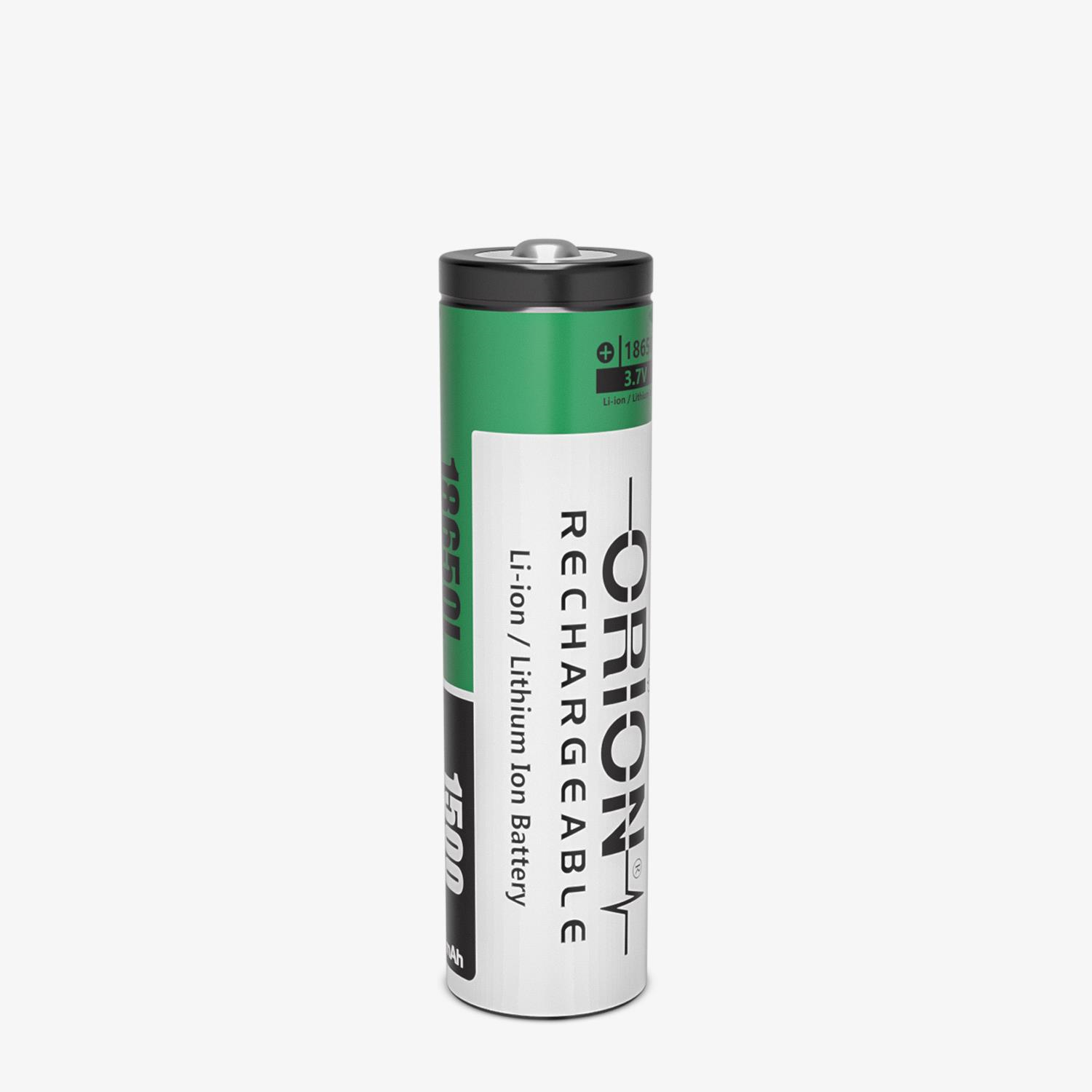 Orion 18650L 3.7V 1500mAh Başlı Li-ion Şarj Edilebilir Pil