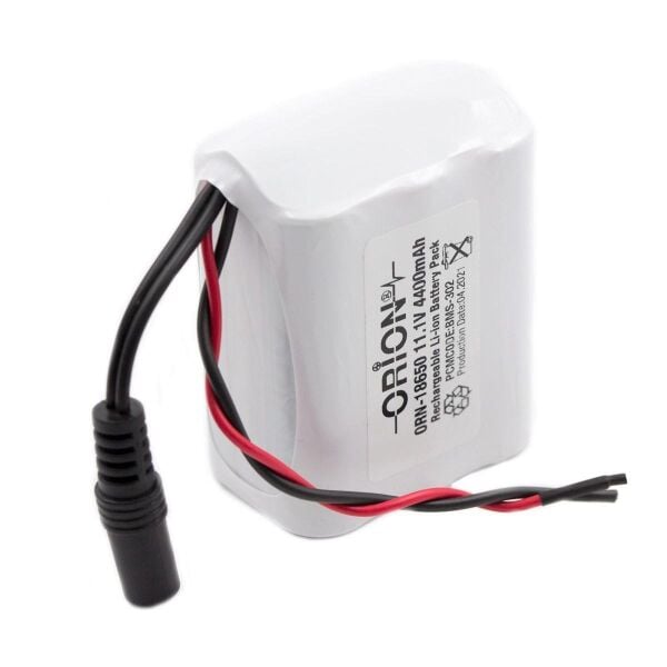 Orion 18650 11.1V 4400mAh 3S2P Bms Devreli Li-ion Şarj Konnektörlü Pil