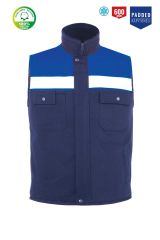 Myform Winto Yelek 3XL - Lacivert/Saks Mavi